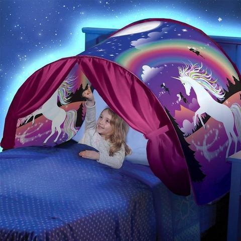 Tentes Kids Dream Bed Avec Poche De Rangement Légère