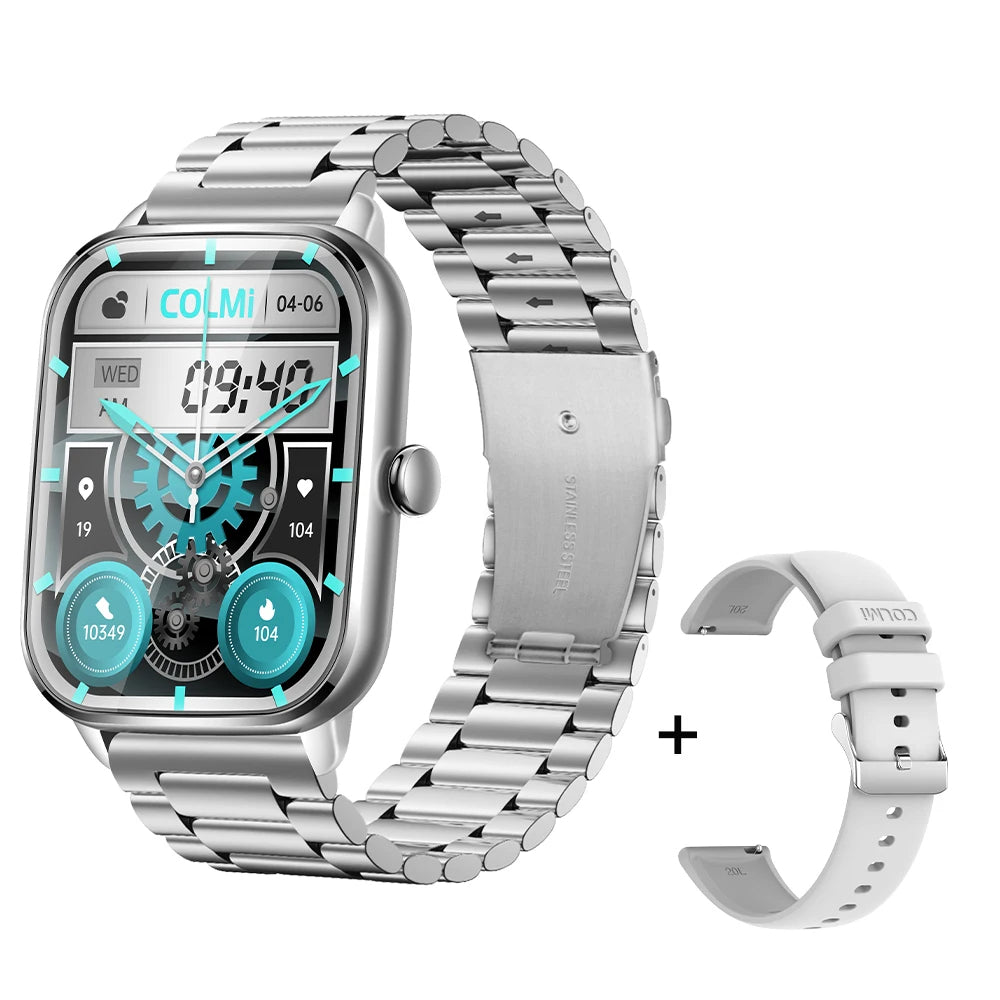Plus de 100 modèles de montre connectée pour hommes et femmes, plein écran 1.9 pouces, appels Bluetooth, moniteur de fréquence cardiaque et de sommeil