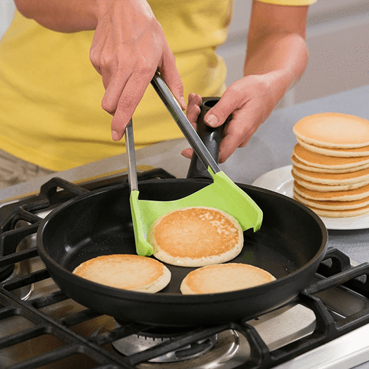 Spatule De Cuisine 2 En 1 Et Pince