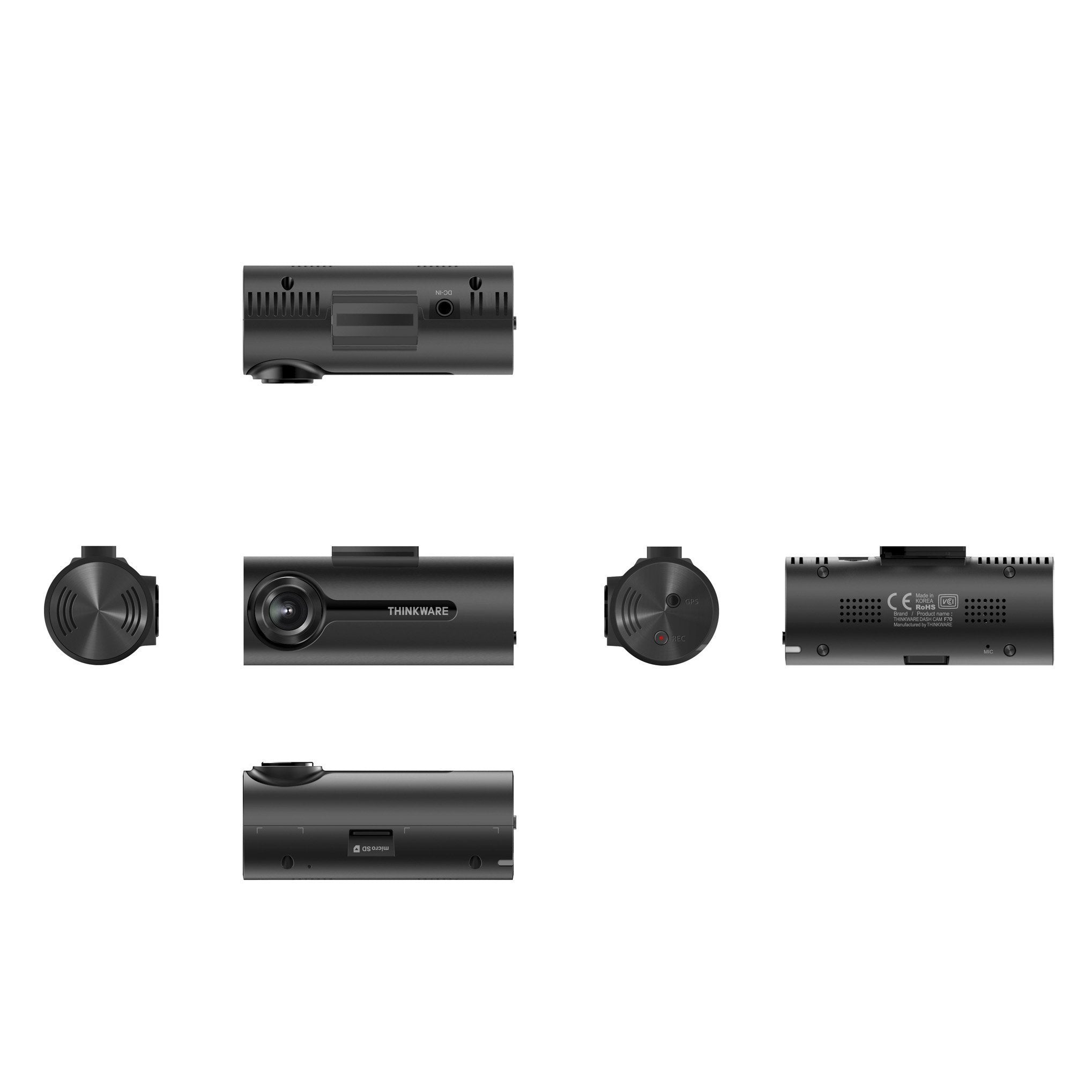 F70-Caméra De Tableau De Bord Compacte Full Hd 1080P