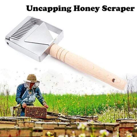 Honbee-La Racleur À Décaper Le Miel-Racle À Miel Inox Stell