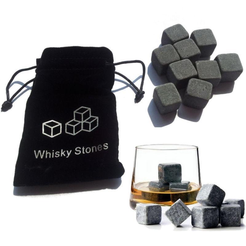 Whiskey Rocks Stones Granite Cubies Glacière