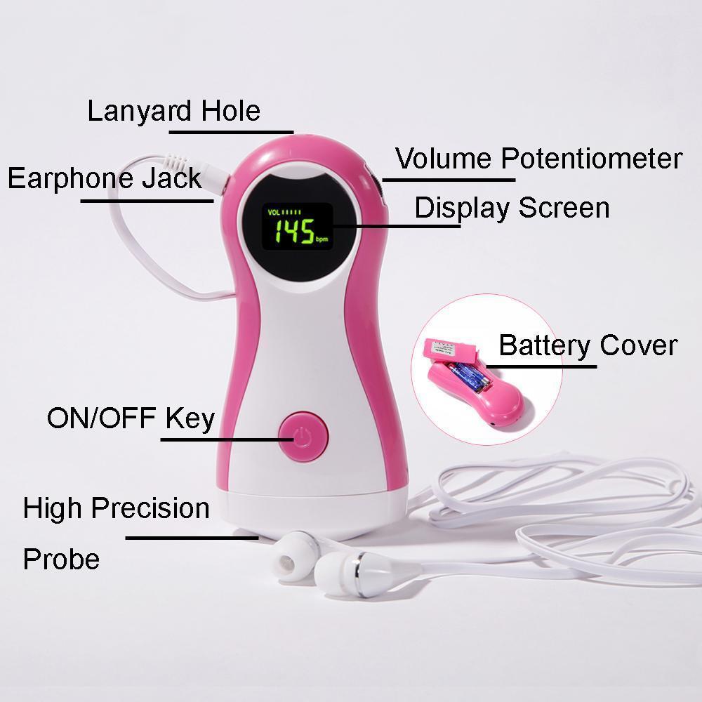 Cardiofréquencemètre Foetal Doppler Pour Bébé