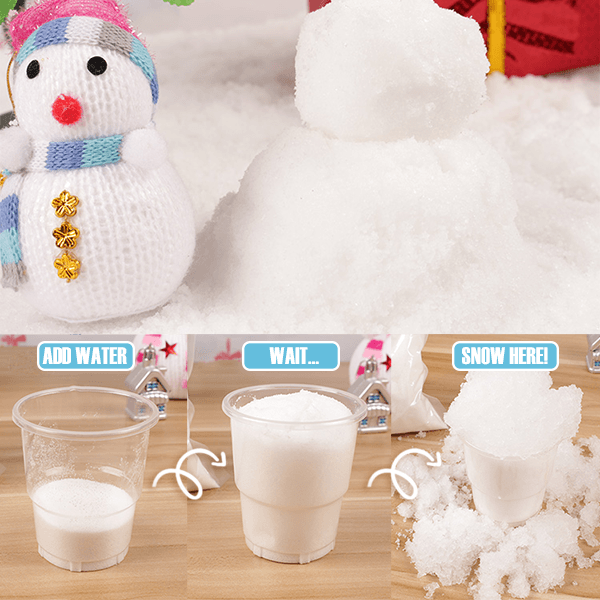 Magic Instant Christmas Snow (10Pcs)