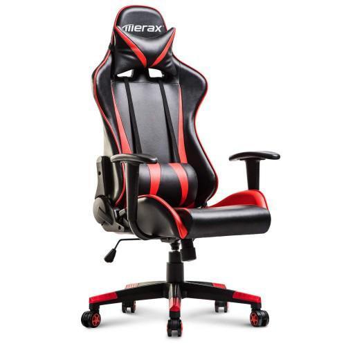 Racing Gaming Chaise À Dossier Haut Ordinateur Design Ergonomique Chaise En Cuir Chaise De Bureau En Cuir Pu