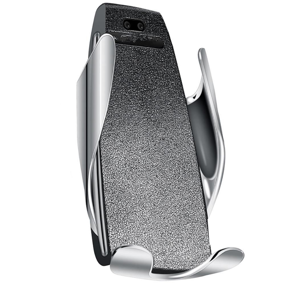 Chargeur De Voiture Sans Fil À Serrage Automatique Pour Iphone Et Android