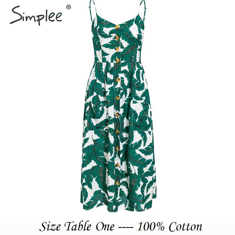Robe Mi-Longue En Coton