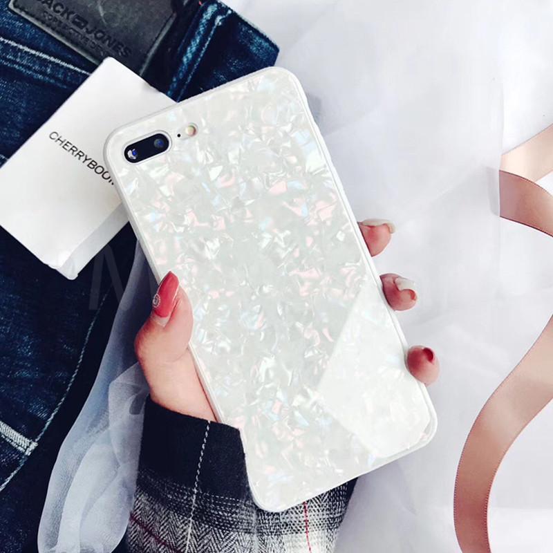 Étui En Verre Trempé De Couverture De Luxe Pour Iphone