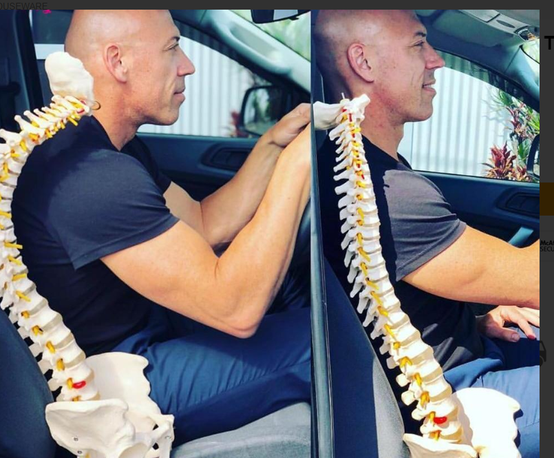 Civière Dorsale Ajustable Et Masseur De Traction