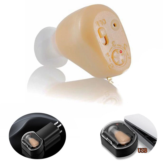 Prothèse Auditive Invisible Mini Prothèse Auditive Personnelle Portable Dans L'Oreille