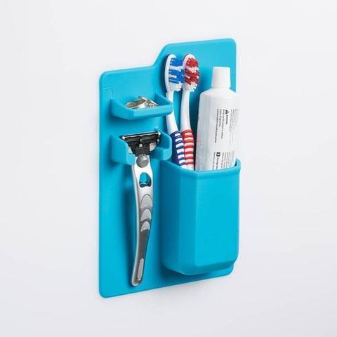 Porte-Miroir Et Brosse À Dents Et Rasoir En Sillicone