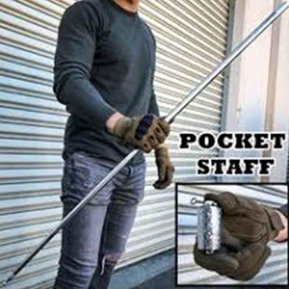 Bâton En Métal Portable Pour Arts Martiaux