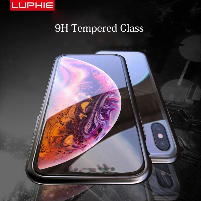 Caisse En Verre Bilatérale De Verre Trempé Transparent D'Adsorption Magnétique