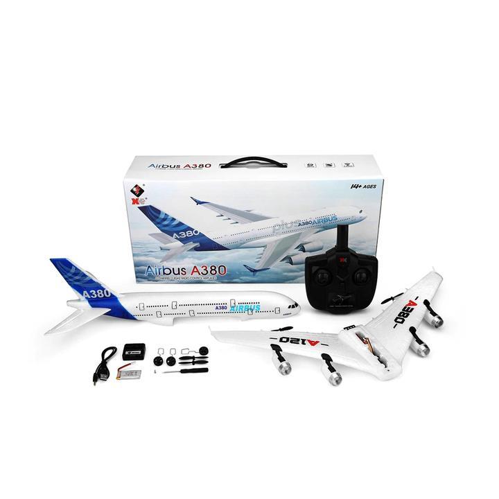 Avions Télécommandés Wltoys A120-A380 Rc Airbus 2.4G 3Ch Aéromodélisme