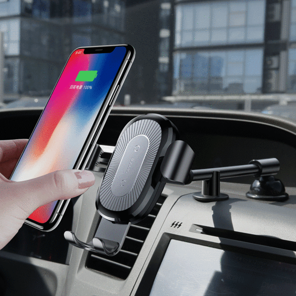 Support De Chargeur Tout-En-Un Pour Voiture Avec Bras Plus Long