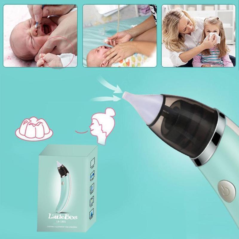 Baby Nose Cleaner-Aspirateur Nasal Electrique Rechargeable Par Usb