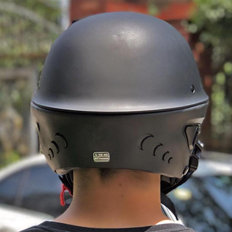 Casque Ouvert Avec Masque Pour Racing Design Zr-666 Rogue Pour Harley