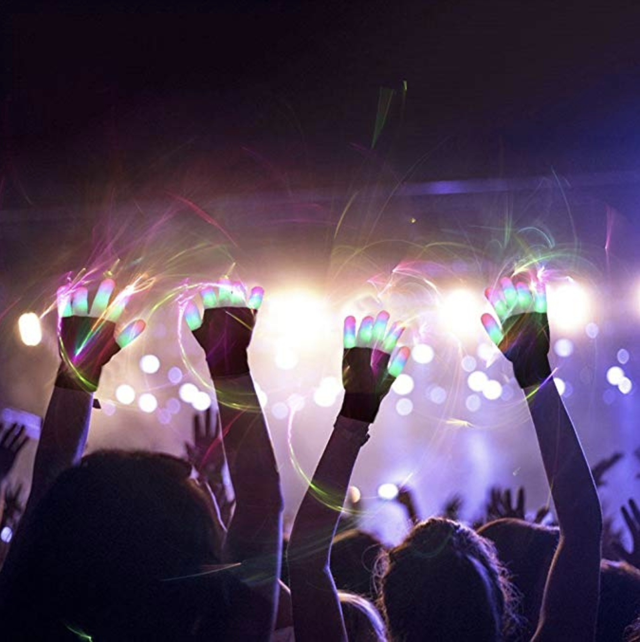 Gants De Fête À Led