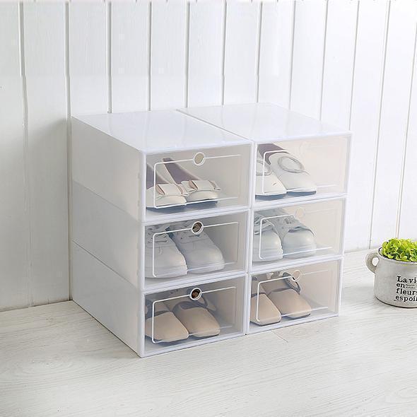 Boîte De Rangement Empilable Pour Boîte À Chaussures