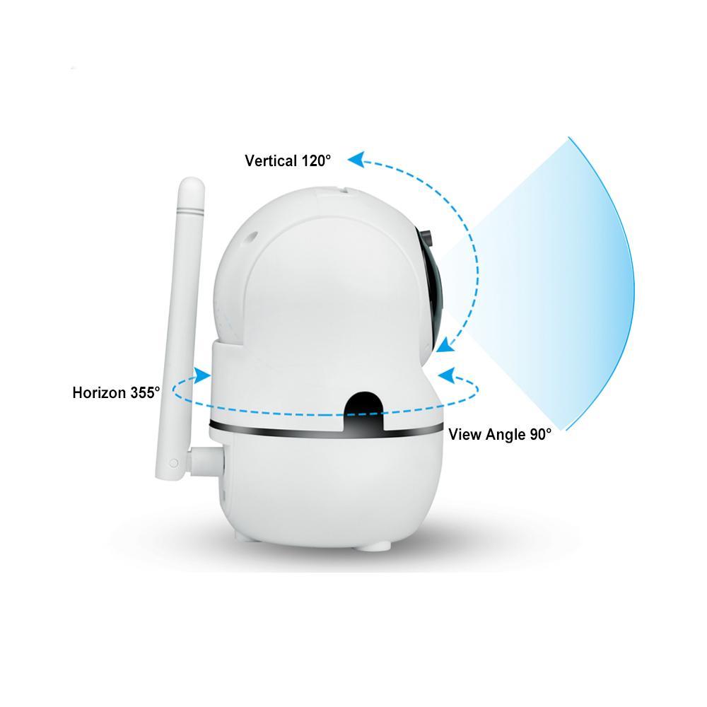 Caméra De Sécurité Ip Sans Fil 1080P Hd