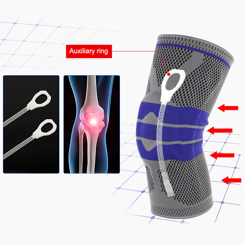 Genouillère Rembourrée En Silicone
