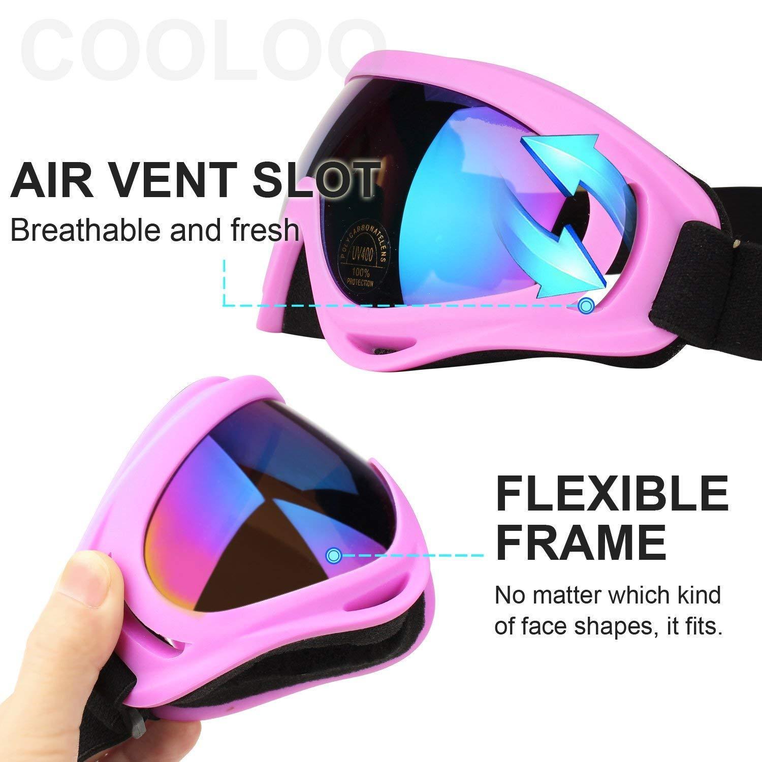 Lunettes De Ski D'Hiver Anti-Buée