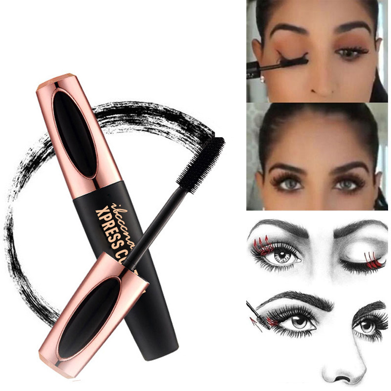 Mascara D'Allongement Des Cils En Fibre De Soie