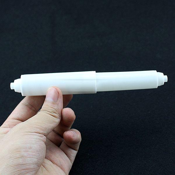 Rouleau De Rouleau De Ressort De Papier Hygiénique Chargé De Papier Hygiénique Loo Chargé De Papier De Toilette Blanc