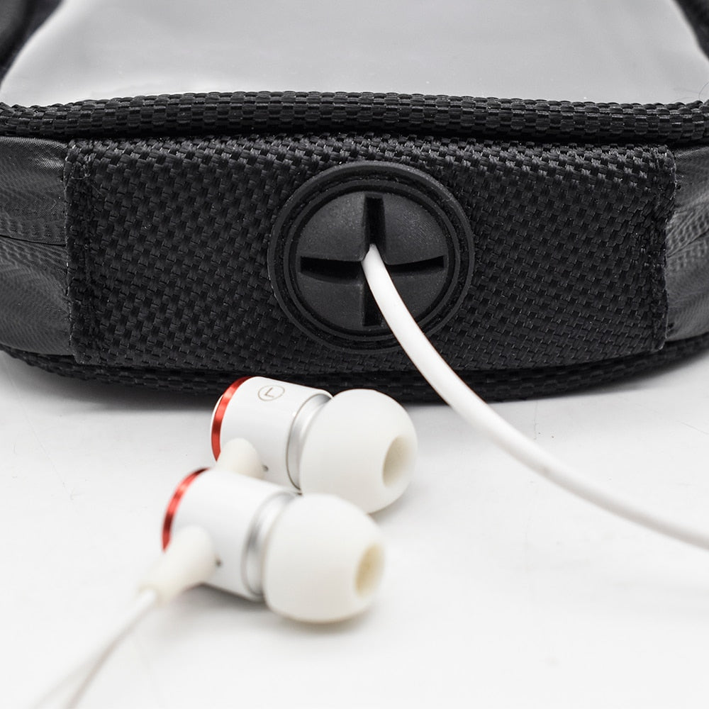 Support ou pochette pour téléphone motorisé
