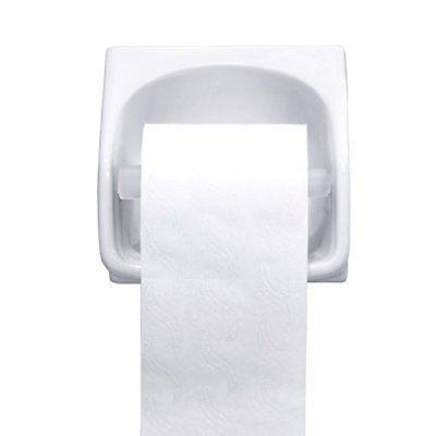 Rouleau De Rouleau De Ressort De Papier Hygiénique Chargé De Papier Hygiénique Loo Chargé De Papier De Toilette Blanc