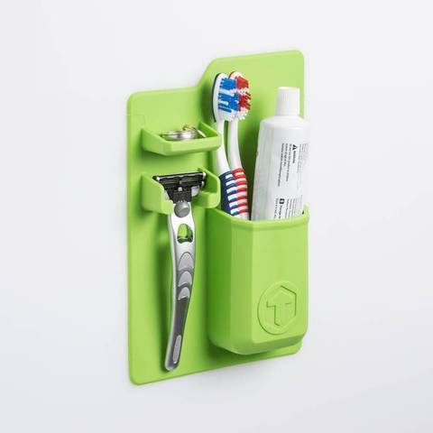 Porte-Miroir Et Brosse À Dents Et Rasoir En Sillicone