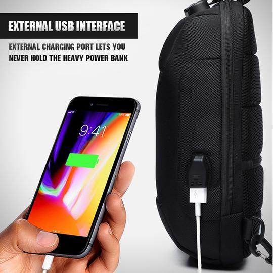Sac À Dos Anti-Vol Avec Verrouillage À 3 Chiffres