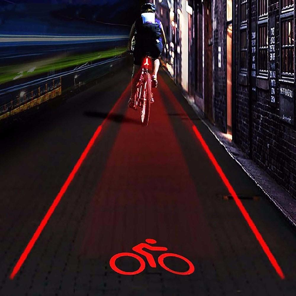 Feu Arrière De Bicyclette