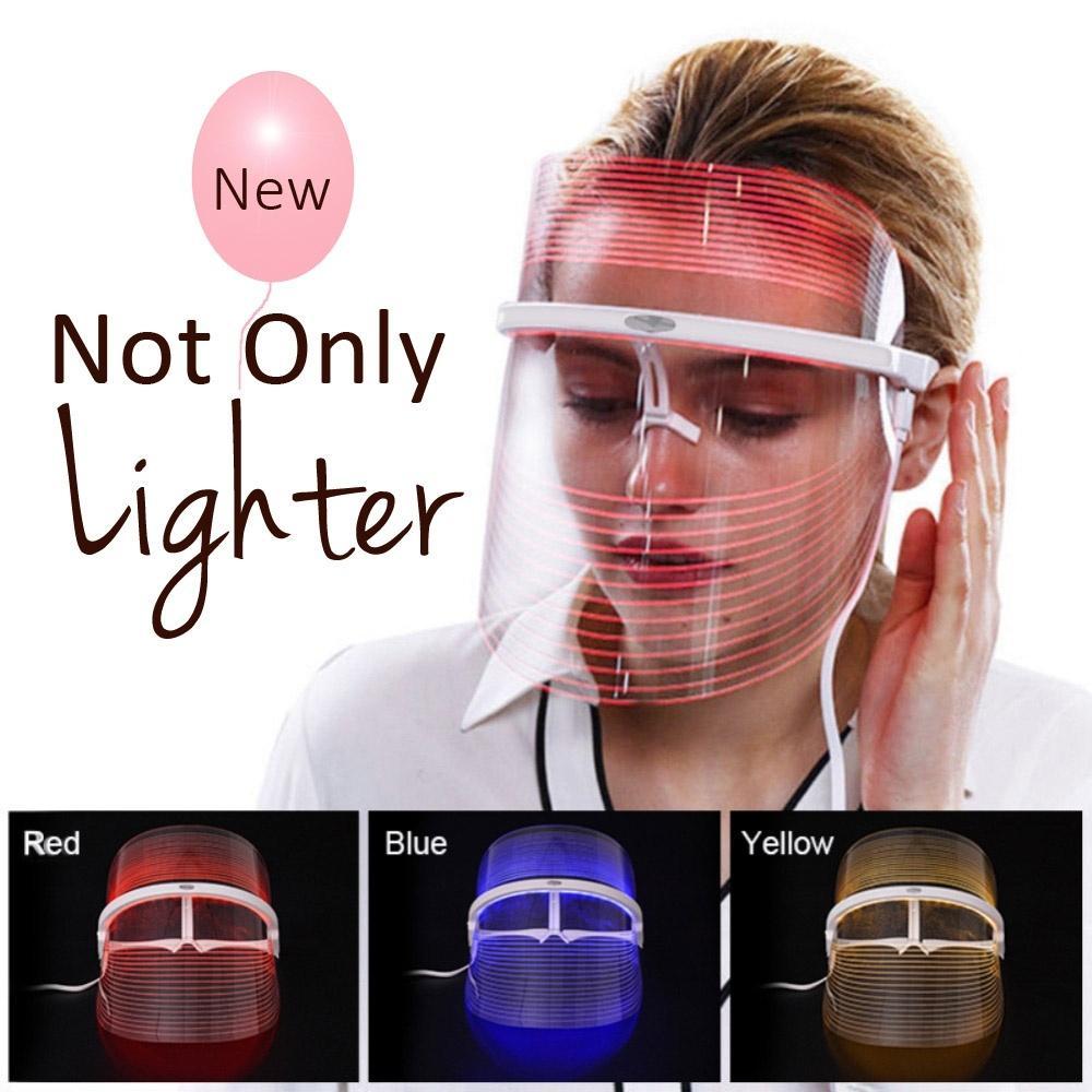 Retrait De Ride D'Acné De Dispositif Facial De Traitement De Spa De Machine De Beauté De Masque De Thérapie Légère De Led Anti