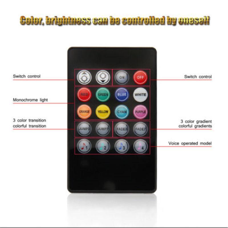 Lumières De Décoration D'Intérieur De Voiture Usb Led