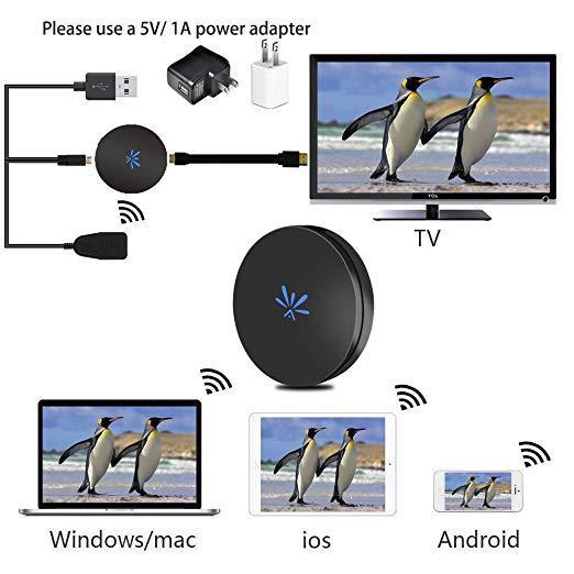 Mini G6 Sans Fil Wifi Affichage Tv Bâton Mirascreen Dongle Android Miracast