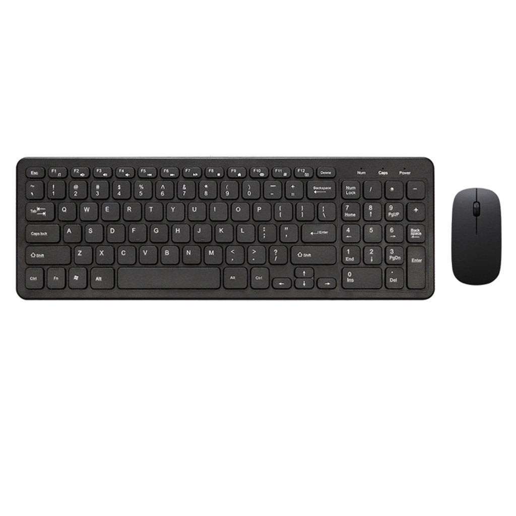 Ensemble Clavier Et Souris Sans Fil Mince