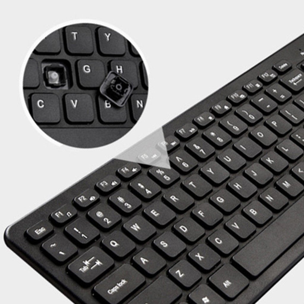 Ensemble Clavier Et Souris Sans Fil Mince