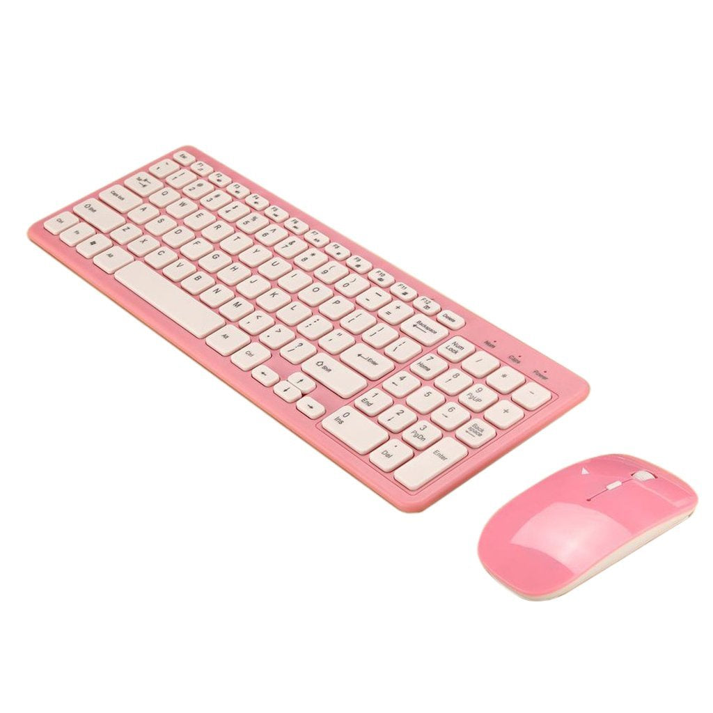 Ensemble Clavier Et Souris Sans Fil Mince