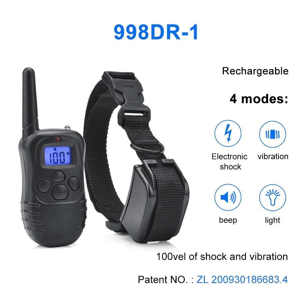 Collier De Dressage Pour Chien De Compagnie Avec Écran Lcd