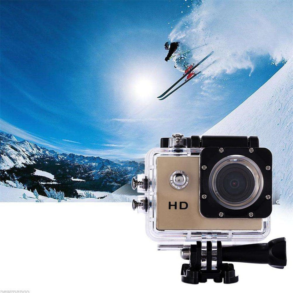 Caméra D'Action Full Hd Extérieure Sous-Marine
