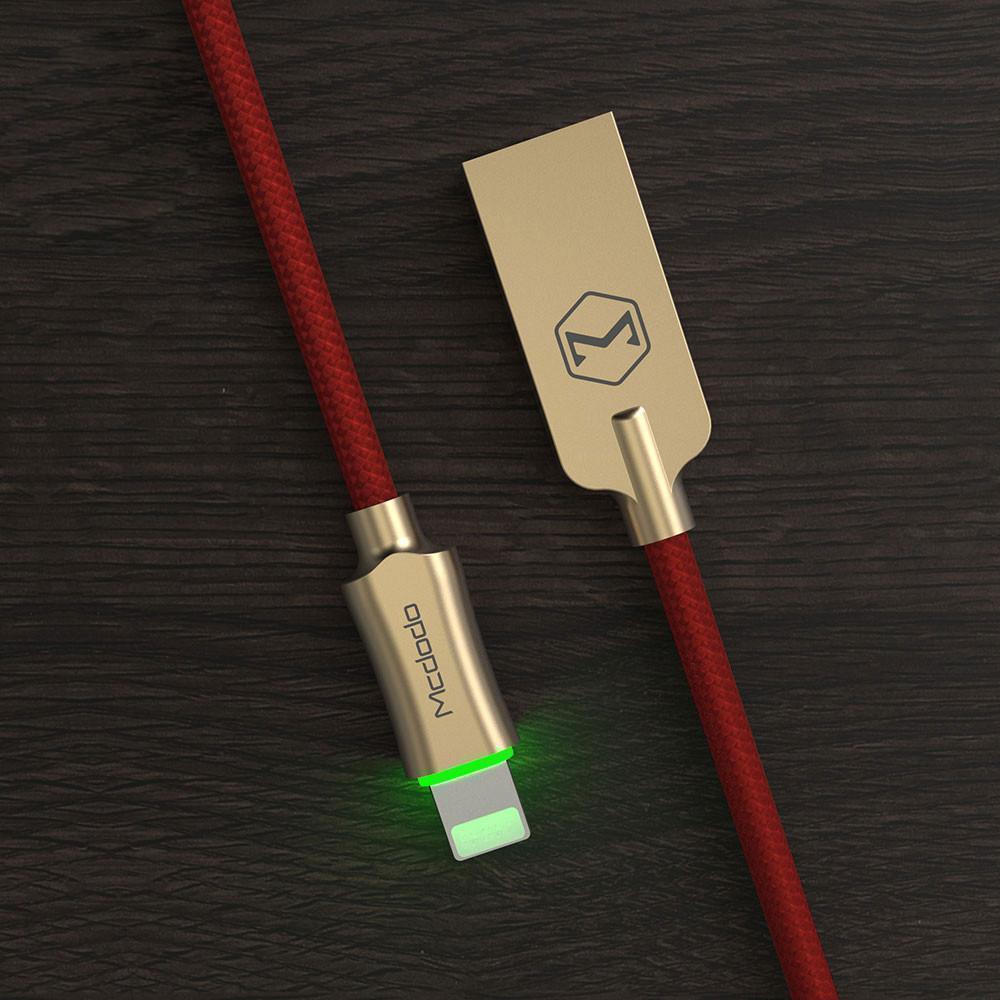 Mcdodo Lightning Bolt-Câble De Charge Tressé Intelligent-6 Pieds