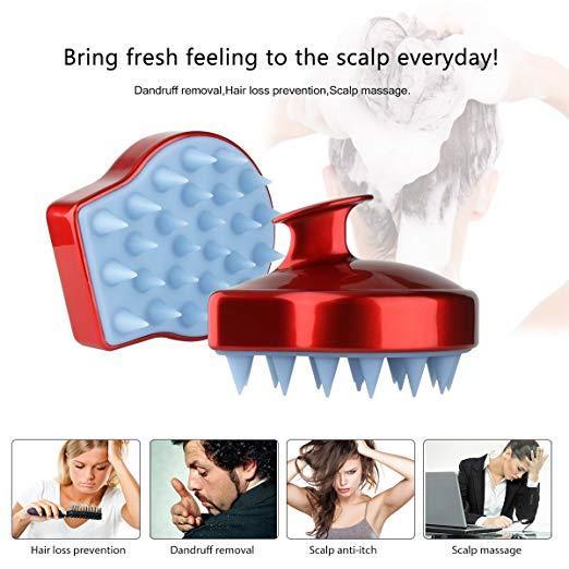 Pinceau Shampooing Massant Pour Le Cuir Chevelu