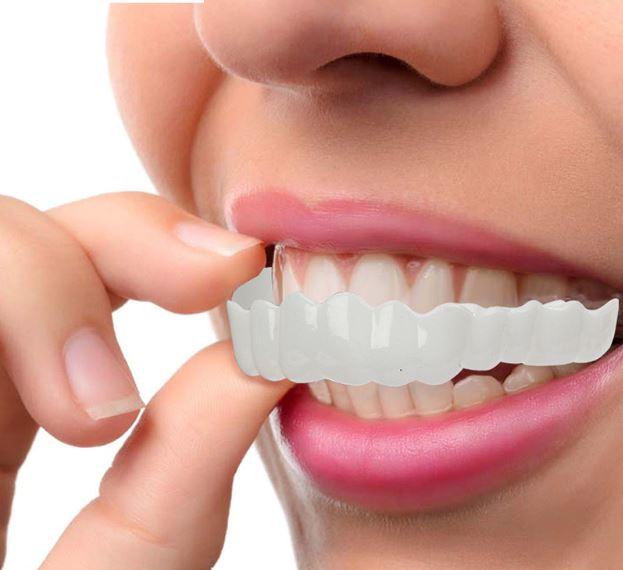 Instant Perfect Smile Clip Supérieur Et Inférieur/Encliquetable Sur Les Facettes Pour Des Dents Parfaites Comme Une Célébrité