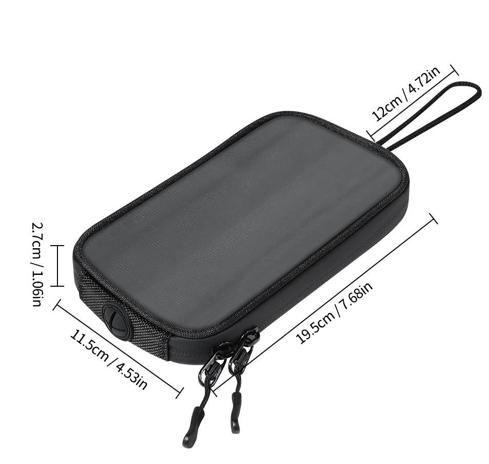 Support ou pochette pour téléphone motorisé