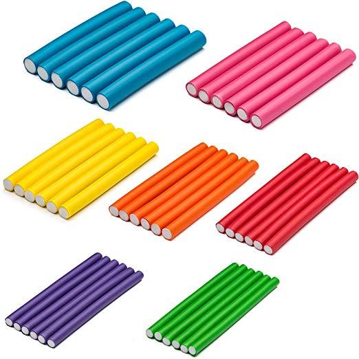 42Pcs Curling Flexi Rod