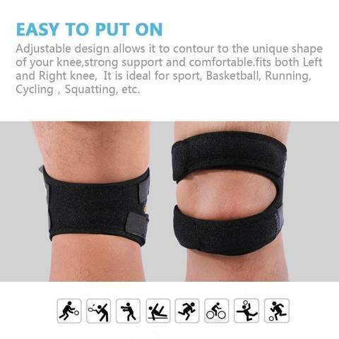 Genouillère Sangle Tendon Rotulien Déchiré Ménisque