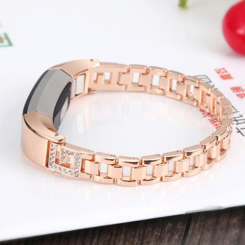 Bracelet En Acier Inoxydable Diamant Fitbit Alta/Alta Hr