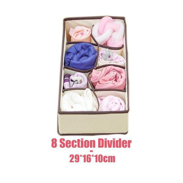 Organisateur De Sous-Vêtements Pliable Placard (4 Pièces)