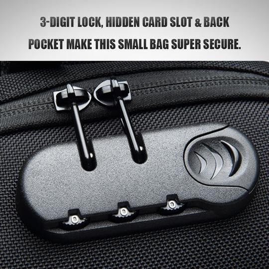 Sac À Dos Anti-Vol Avec Verrouillage À 3 Chiffres